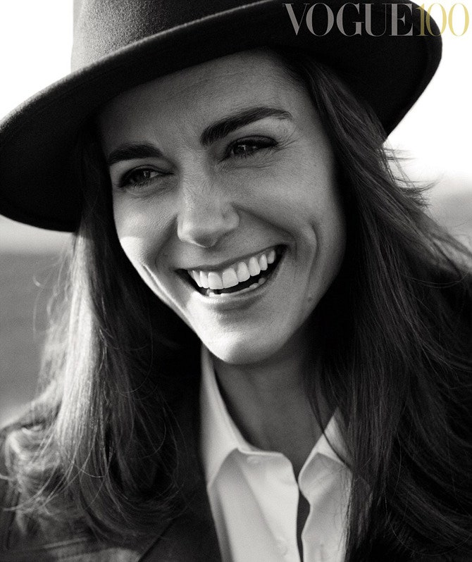 Кейт Миддлтон на обложке британского Vogue к столетнему юбилею журнала | Tatler