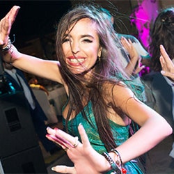 Лейла Алиева на вечеринке в особняке Эмина Агаларова в Баку