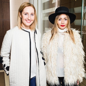 Анастасия Беляк и Ида Лоло на открытии бутика Rolex