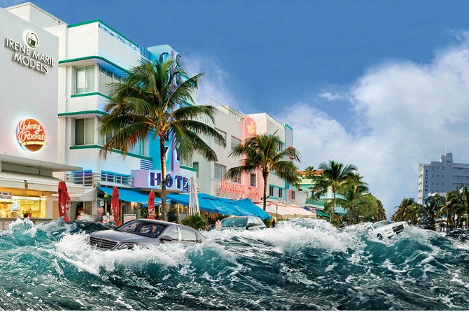 МайамиБич наводнения и история успеха города после избрания мэром Филиппа Левайна | Tatler