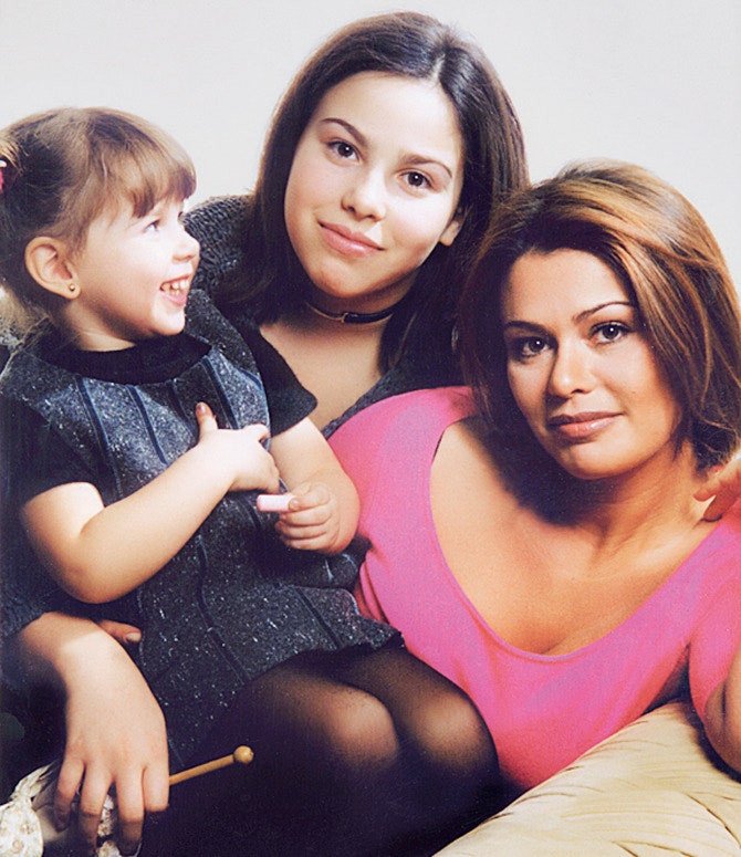 Виктория Аминова с дочерьми