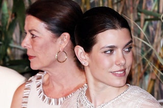 Принцесса Монако Каролина и ее дочь Шарлотта Казираги.