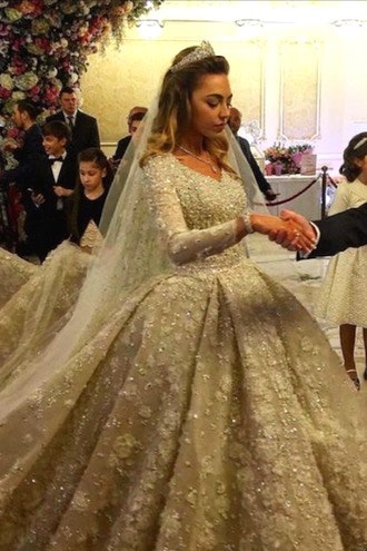 Хадижа Ужахова в день свадьбы