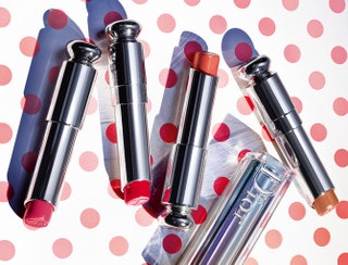 Летние оттенки помады Dior Addict Lipstick.