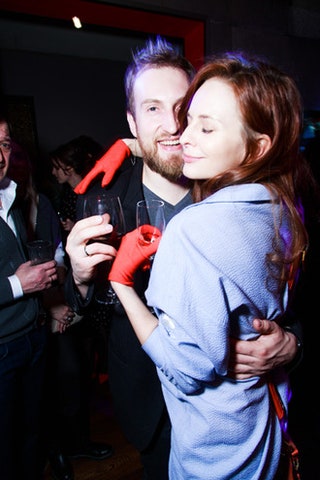 Юлия Прудько с супругом.