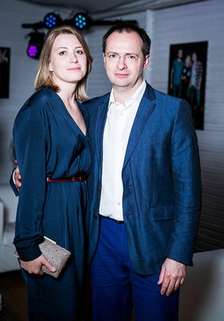 Владимир Мединский с женой Мариной.