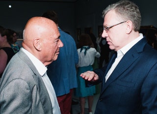 Владимир Познер и Алексей Кудрин.