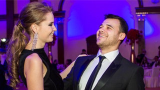 Эмин Агаларов и Алена Гаврилова фото пары на вечере Михаила Рудяка