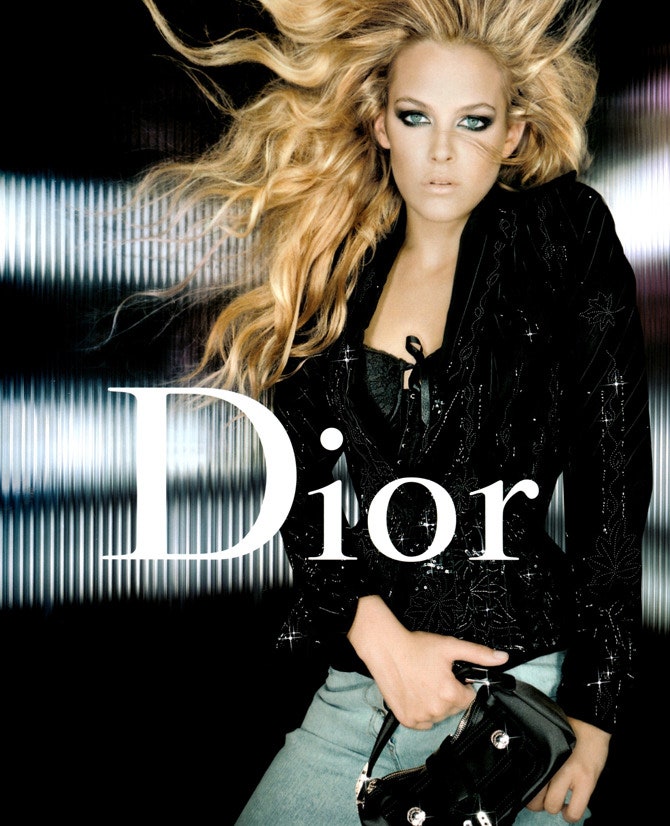 Райли Кио в рекламной кампании Dior