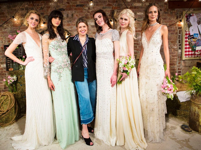 Jenny Packham фото платьев из новой свадебной коллекции | Tatler