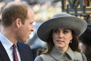 Принц Уильям и герцогиня Кэтрин.