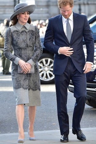 Герцогиня Кэтрин и принц Гарри.
