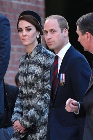 Герцогиня Кэтрин и принц Уильям.