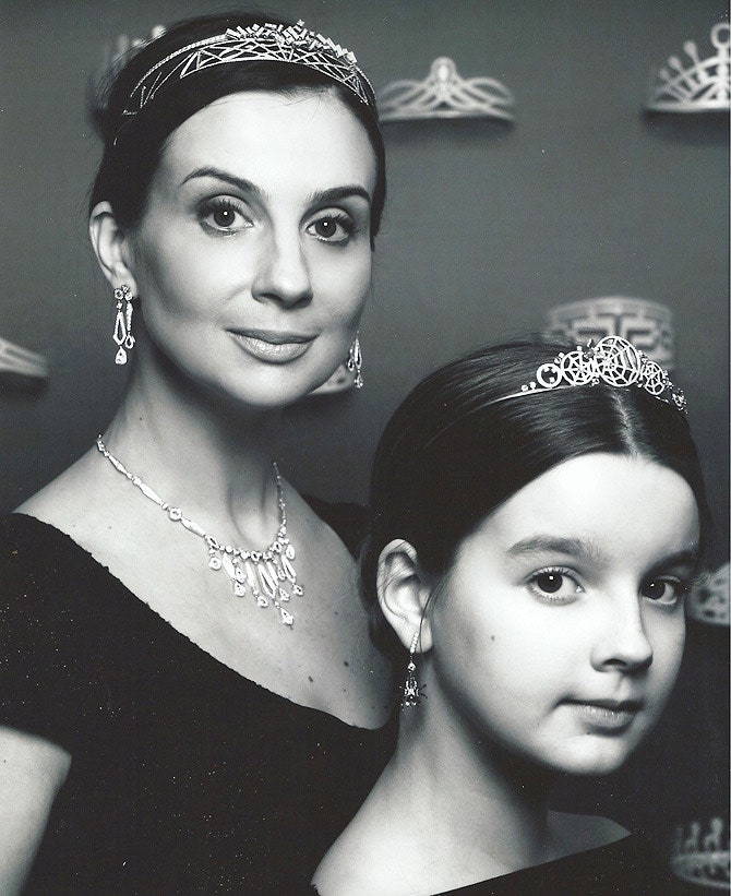 Александра Стриженова с мамой Екатериной Стриженовой