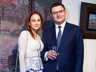 Светская Москва на открытии выставки в галерее Askeri Gallery