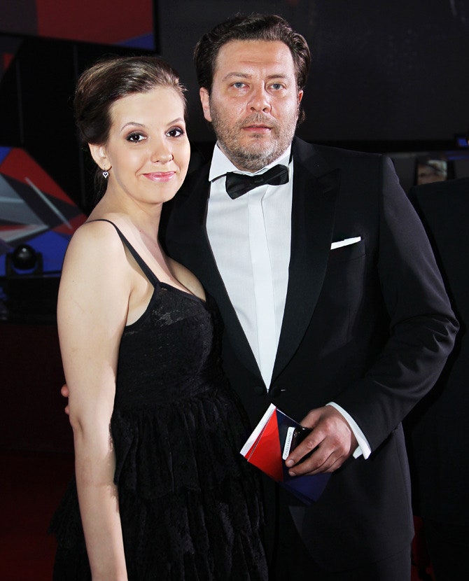 Сергей Минаев с супругой Лизой