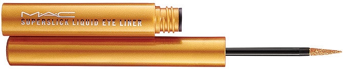 Золотая подводка Superslick Liquid Eye Liner от M.A.C