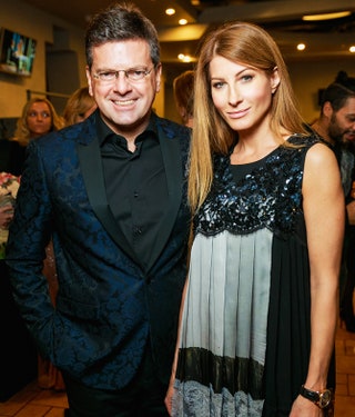 Константин Андрикопулос с женой Ольгой.