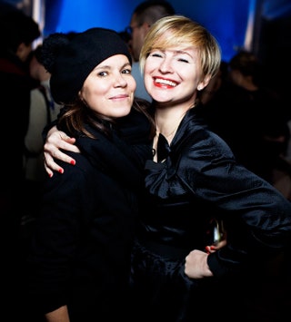Наталья Туровникова и Нина Гомиашвили.