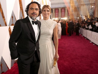 Алехандро Гонсалес Иньярриту с супругой.
