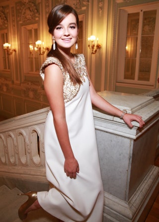 Александра Стриженова  в украшениях Chanel Joaillerie.