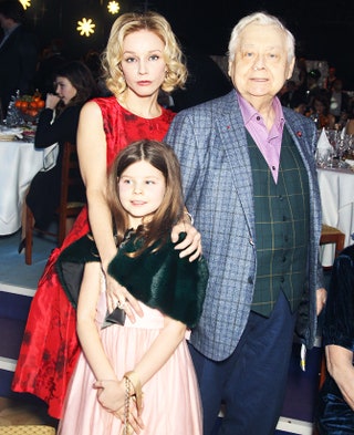 Марина Зудина и Олег Табаков с дочерью Марией.