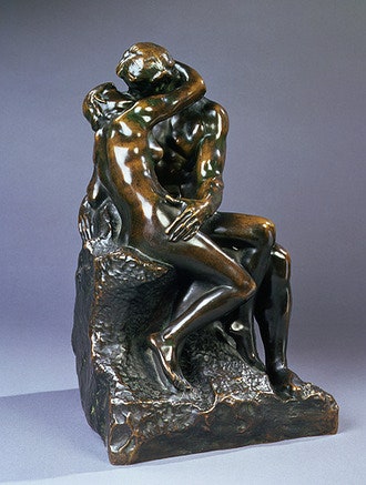 Скульптура «Поцелуй» Огюста Родена  купленная Рыболовлевым за 75 миллионов евро