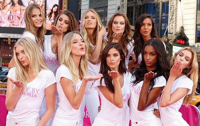Вышли на замену новые «ангелы» Victoria's Secret в НьюЙорке