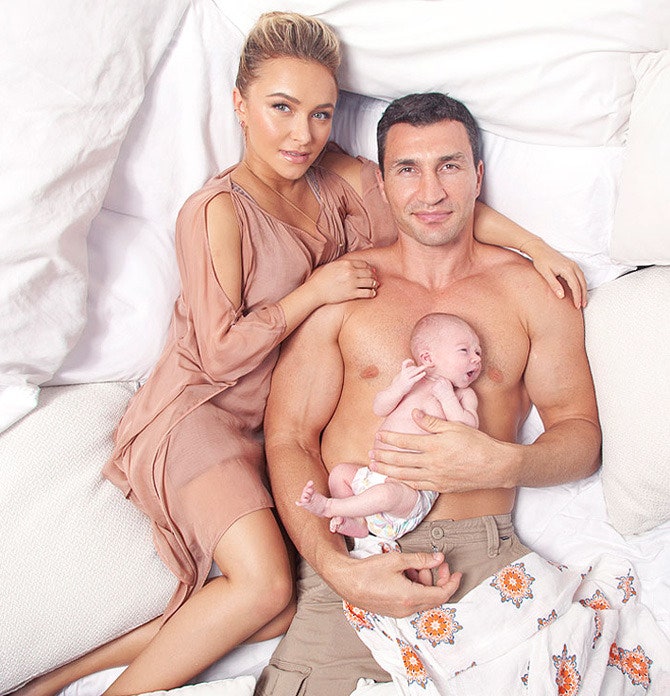 Хайден Панеттьери после родов интервью и фото молодой мамы Владимира Кличко и их дочери | Tatler