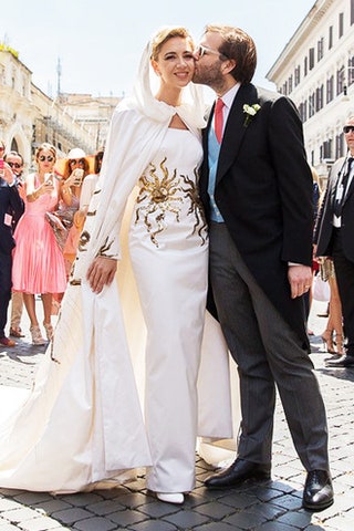 Сабин Гетти в Schiaparelli Couture.