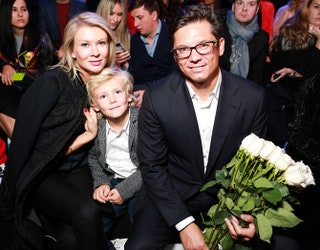 Виктория Борисевич с супругом Антоном и сыном Максимом.