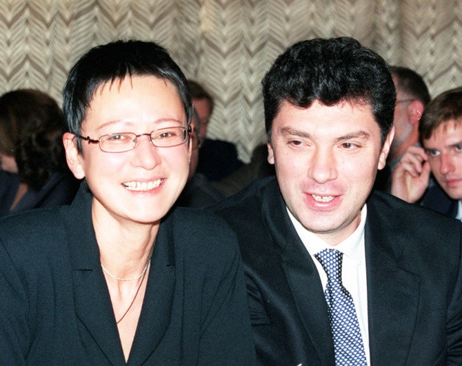 Ирина Хакамада и Борис Немцов