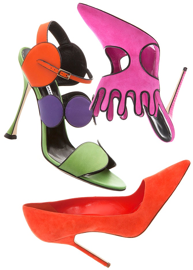 Manolo Blahnik обувь из коллекции весна2015 | Tatler