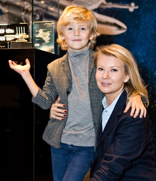 Виктория Борисевич с сыном Максимом.