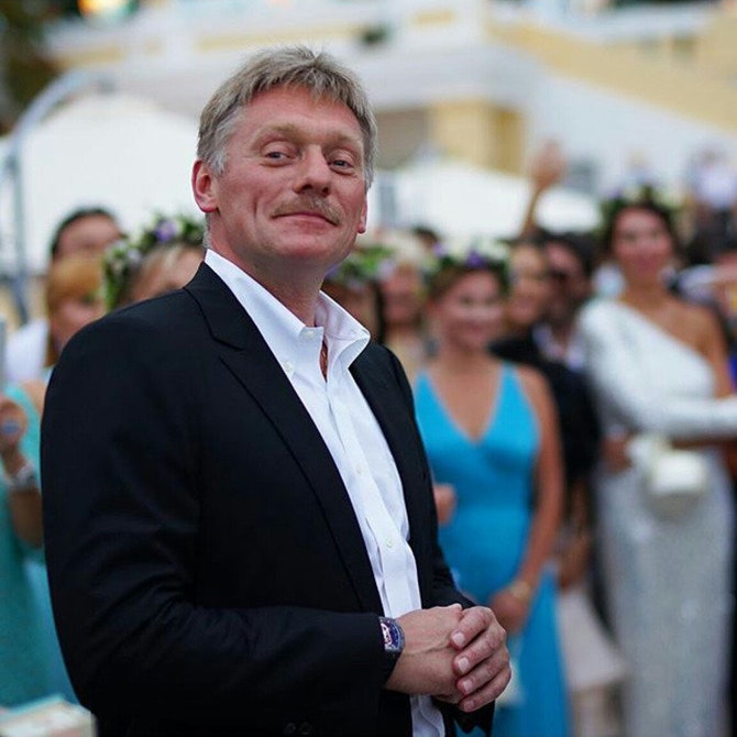 Дмитрий Песков в часах Richard Mille на свадьбе