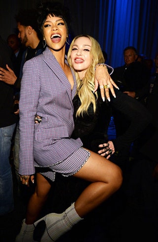 Рианна и Мадонна.