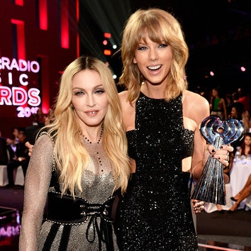 Тейлор Свифт и Мадонна на музыкальной вечеринке в Голливуде