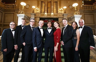 Съемочная команда новой «Миссии» в Венской опере.