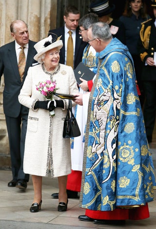 Принц Филипп и королева Елизавета II.