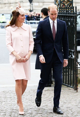 Герцогиня Кэтрин и принц Уильям.