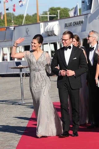 Кронпринцесса Швеции Виктория с супругом Даниэлем.