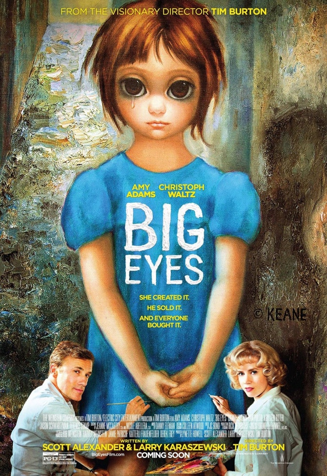 Постер к фильму «Большие глаза»