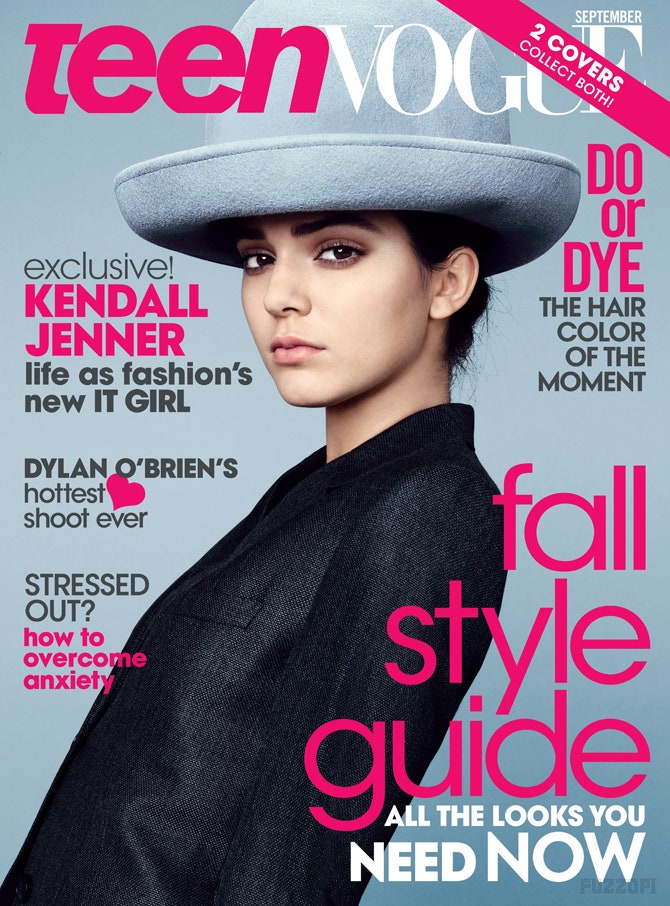 Кендалл Дженнер на обложке Teen Vogue