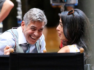 Джордж Клуни и Амаль Аламуддин.