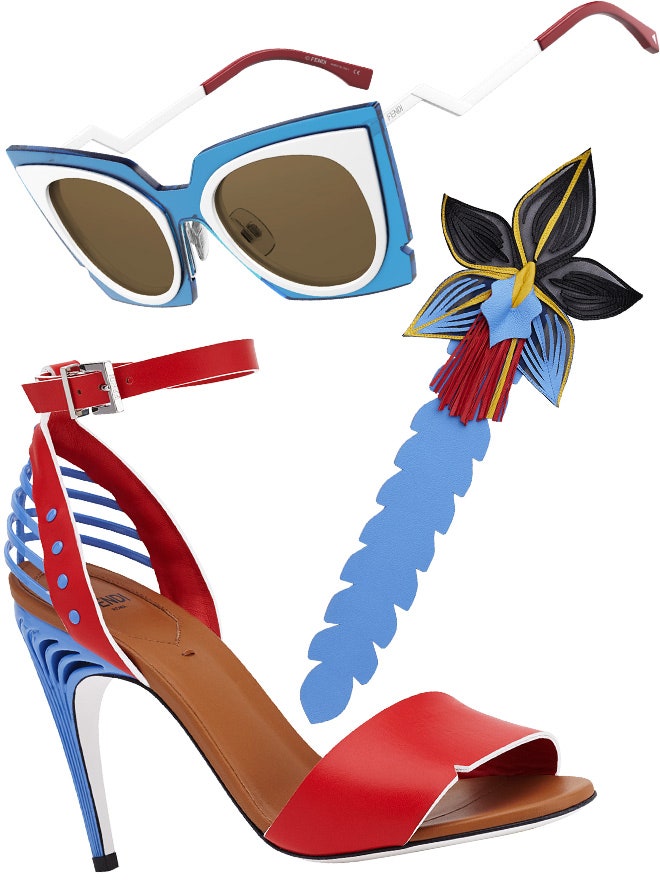 Fendi обувь и аксессуары из коллекции весна2015 | Tatler