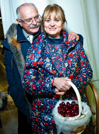 Никита Михалков и Анна Михалкова.