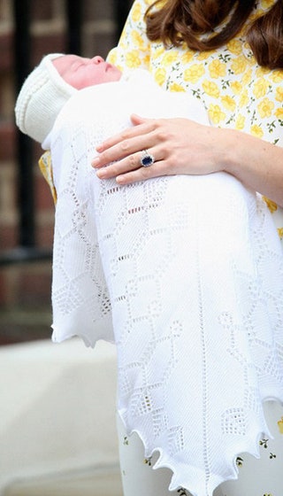 Новорожденная принцесса четвертая в очереди на британский престол.