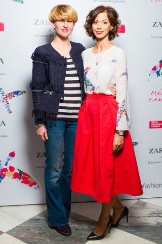Полина Киценко и Елена Тарасова.