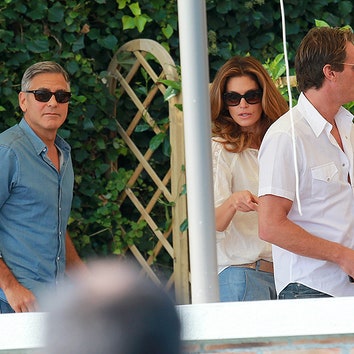 Завтрак жениха: Джордж Клуни за кофе с Синди Кроуфорд