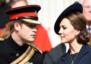 Принц Гарри и герцогиня Кэтрин.